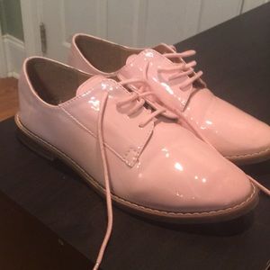 Millennial pink patent leather Old Navy  shoes